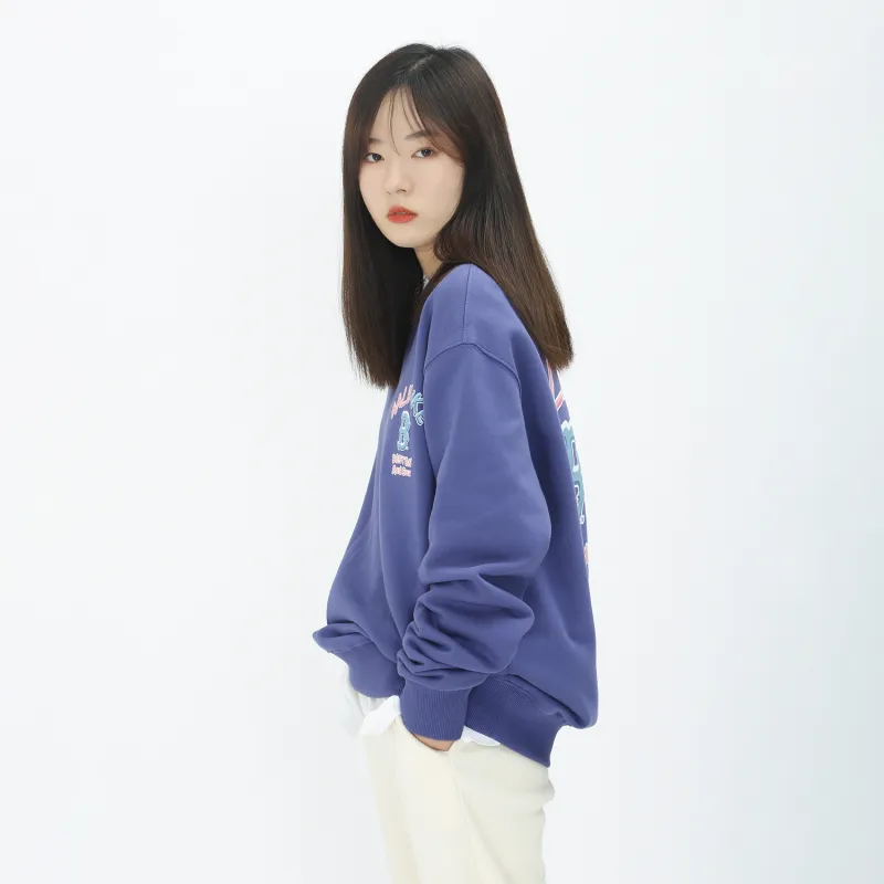 MLB Sweatshirts Unisex Light Navy Blue-6