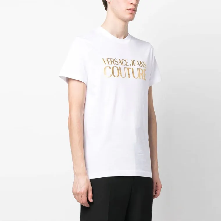 VERSACE JEANS COUTURE T Shirts Men White-3
