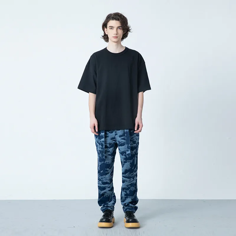 XINYINSU Jeans Unisex Blue-4