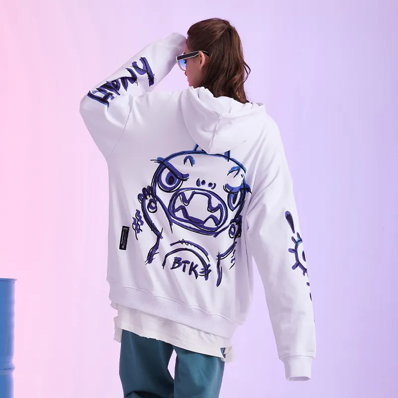 BTK Hooded Loose Fit Sweatshirt Unisex-2