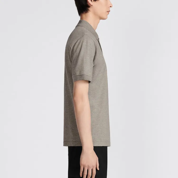 DIOR FW23 Polo Shirt Men's Gray-3