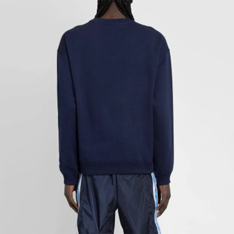 VERSACE Sweatshirts Men Navy Blue-3
