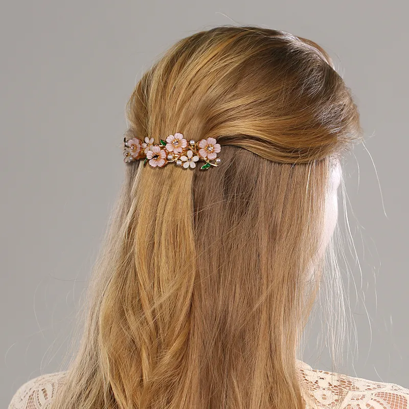 Cercoo Austrian Diamond Hair Clips Women's-2