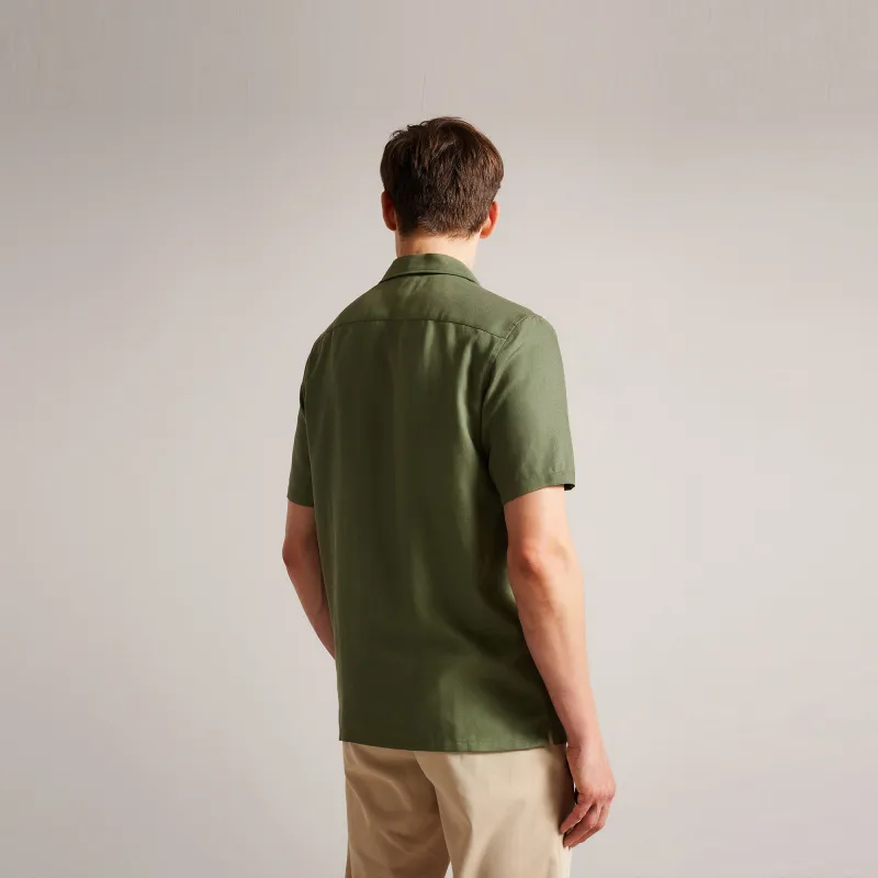 Ted Baker Shirts Men Olive Green-1
