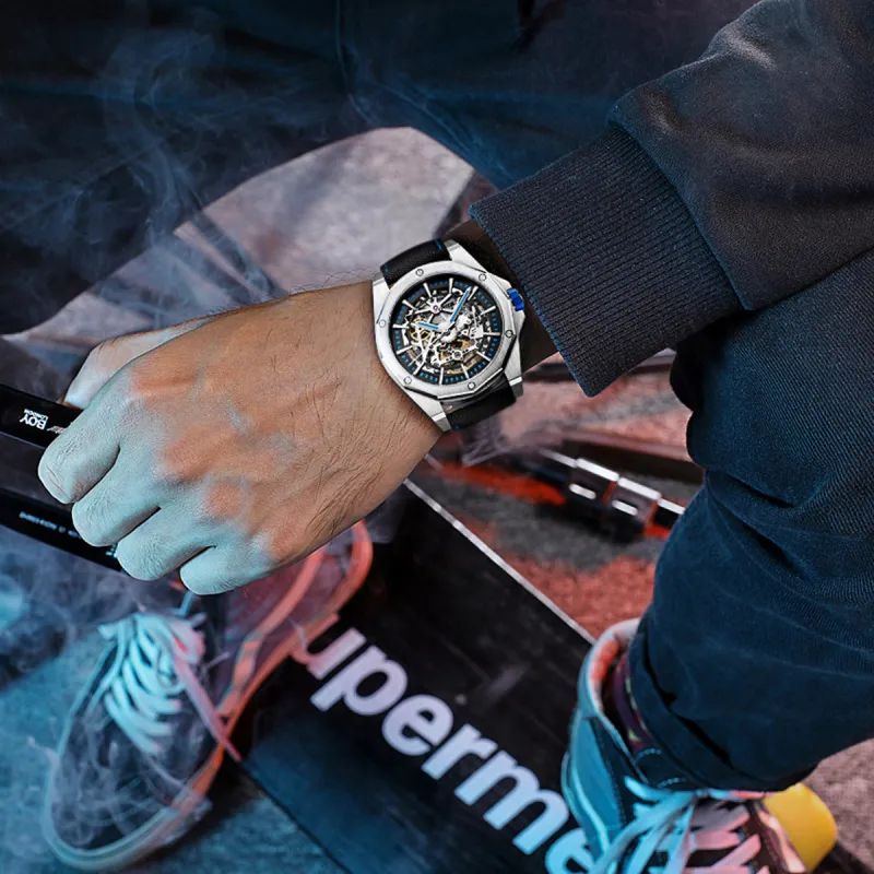 Sea Gull Men Frontier Watch-1