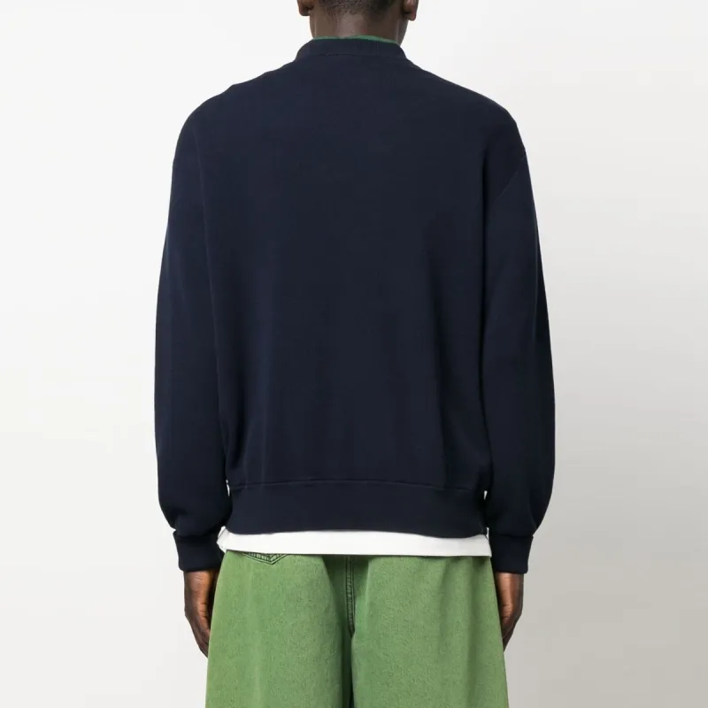 LACOSTE Sweatshirts Men Navy-2