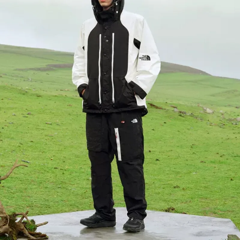 THE NORTH FACE Waterproof And Windproof Windbreaker Jacket Men's Black-2