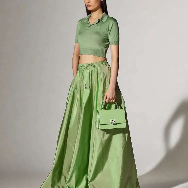 Ralph Lauren Collection SS23 Polo Shirt Women's Green-3