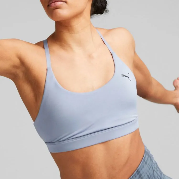 PUMA Studio Ultrabare Sports Underwear Women's Blue Gray-2