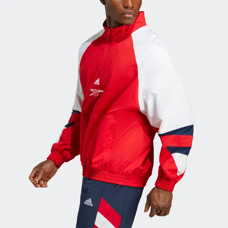 adidas Arsenal Men's Icon Lifestyle Jacket Scarlet-4