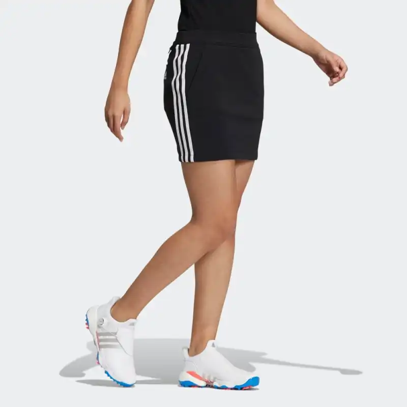 Adidas Casual Short Skirts Women's Black-4