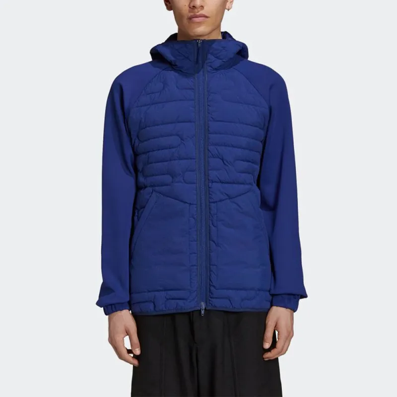 Y 3 Puffer Jackets Men Blue-1