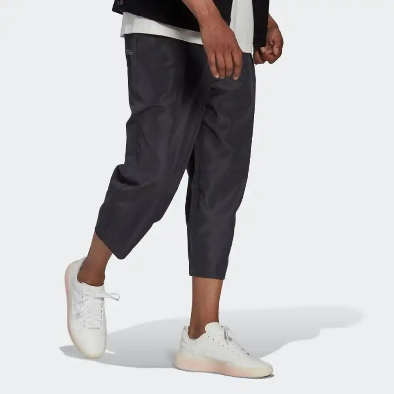 Adidas Knitted Sweatpants Men Black-4