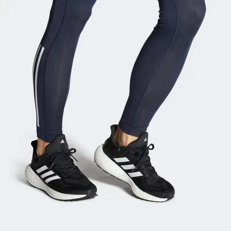 Adidas PureBoost 22 'Black White'-6
