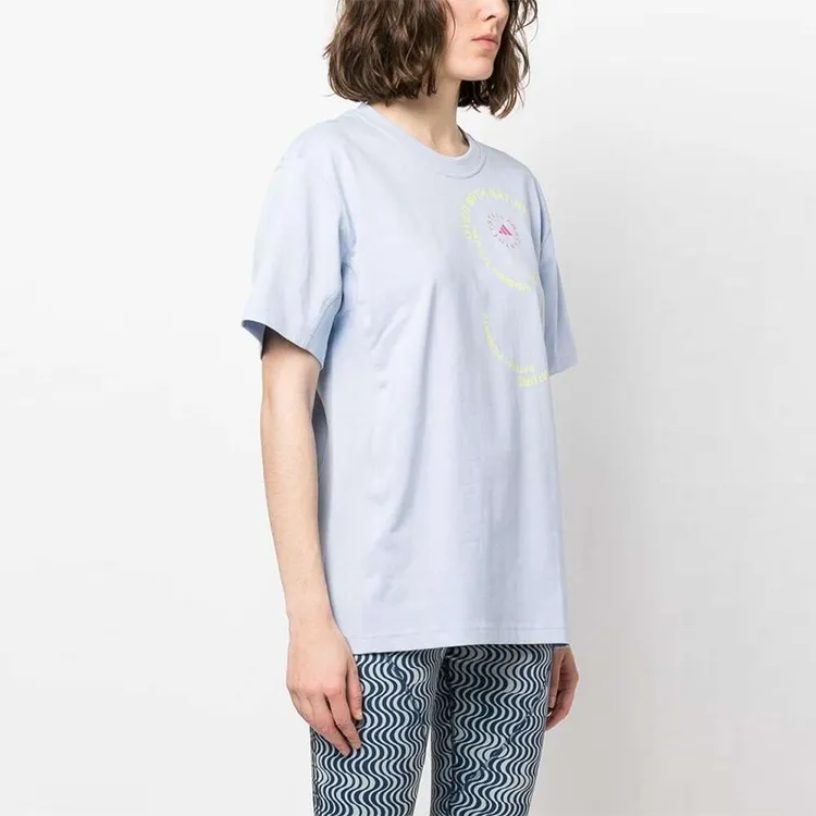 Adidas x Stella McCartney T Shirt Unisex Light Blue-2