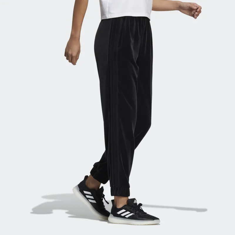 Adidas Knitted Sweatpants Women's Black-3