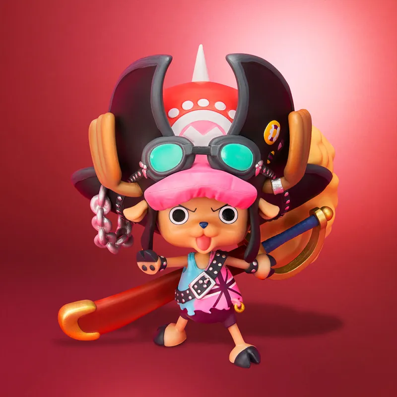 BANPRESTO Tony Chopper Glass Factory Ichiban Kuji One Piece Red Haired Singer More Beat C Awards Bonus Gifts 10cm-1