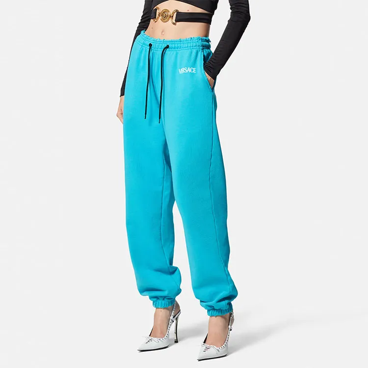 VERSACE Logo-Printed Drawstring Sweatpants-3