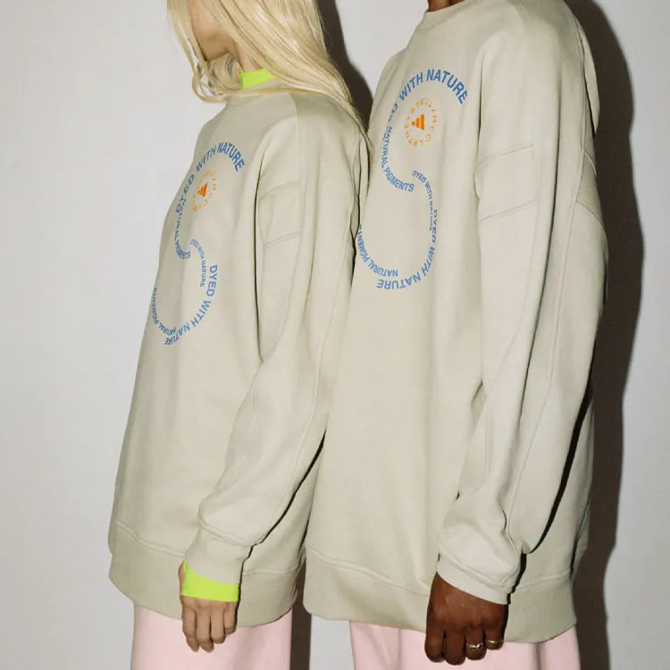 Stella Mccartney X Adidas Sweatshirts Unisex Light Yellow-3