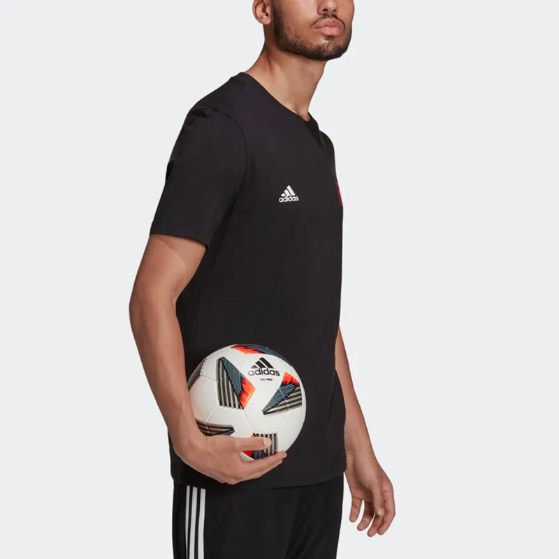 Adidas T Shirts Men Black-2