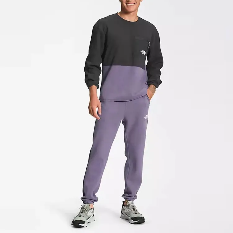 THE NORTH FACE Sweatshirts Men Black Purple-3