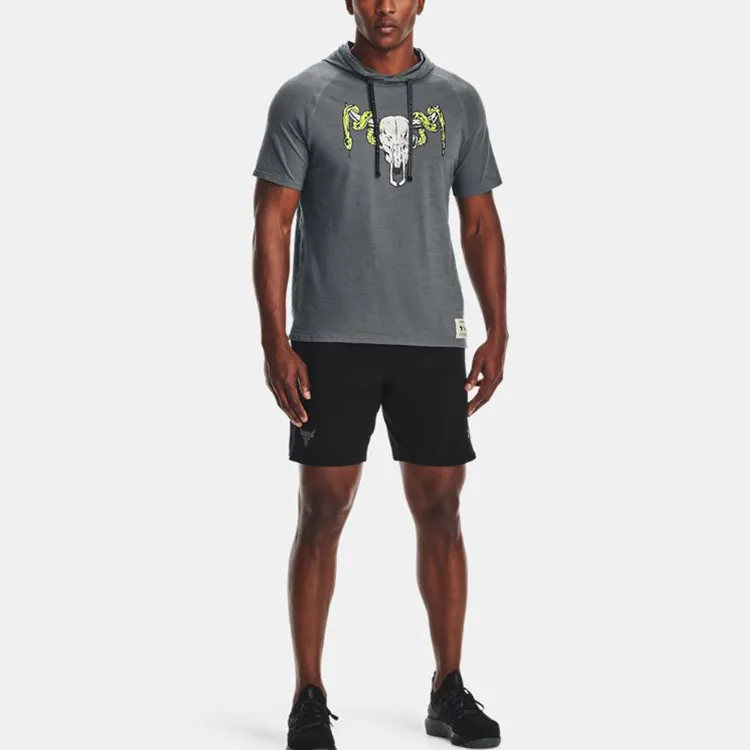 Under Armour Project Raglan Sleeve T Shirt Men's Dark Gray-2