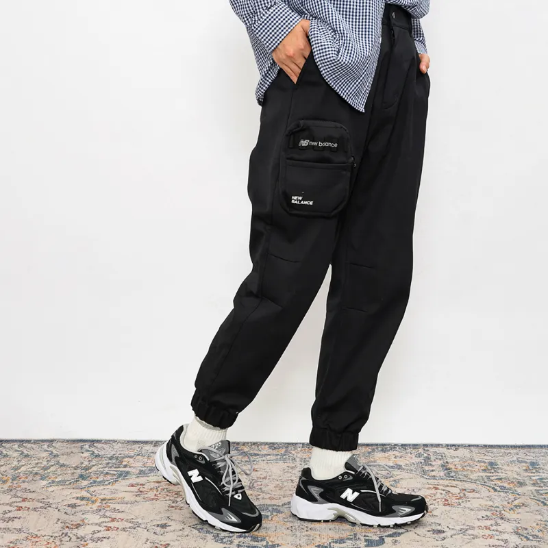 New Balance Cargo Pants Men Black-5