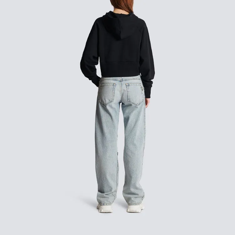 BALMAIN Sweatshirt Women's Black-2
