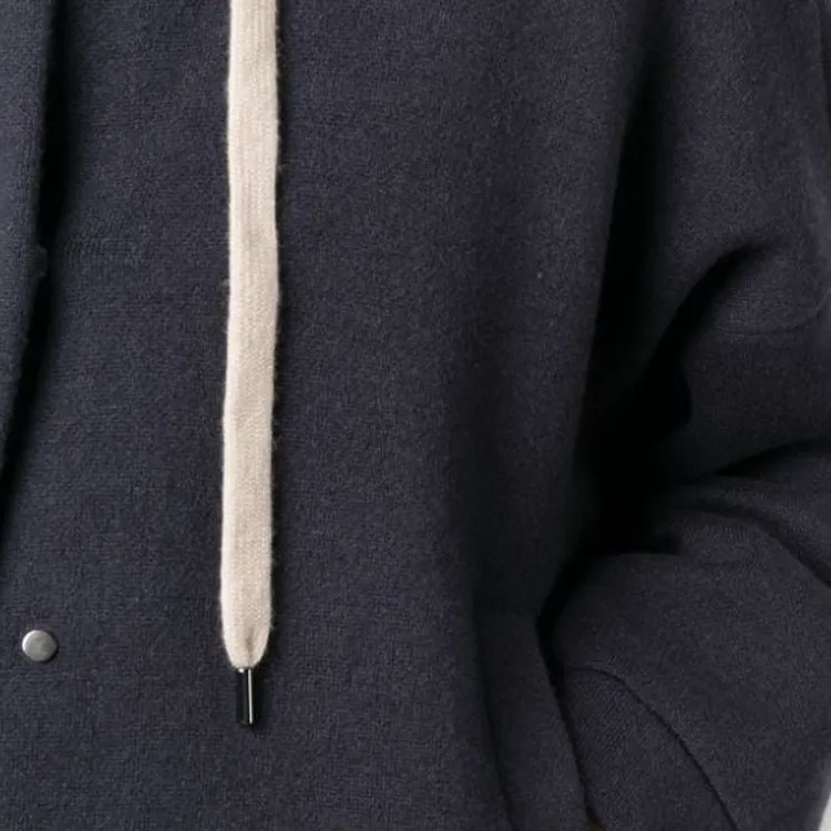 Brunello Cucinelli Drawstring Zip-Up Jacket-5
