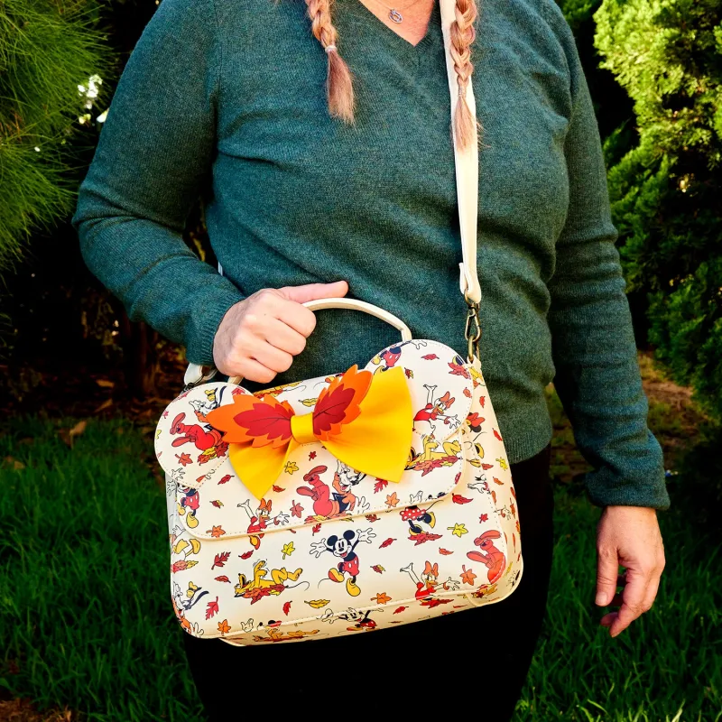 Disney Polyurethane Small Square Bag Handbag Shoulder Bag Crossbody Bag Women's Multicolor-4
