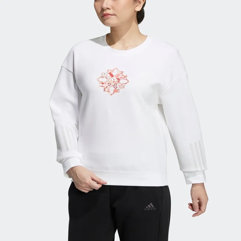 Adidas Sweatshirts Women's White-2
