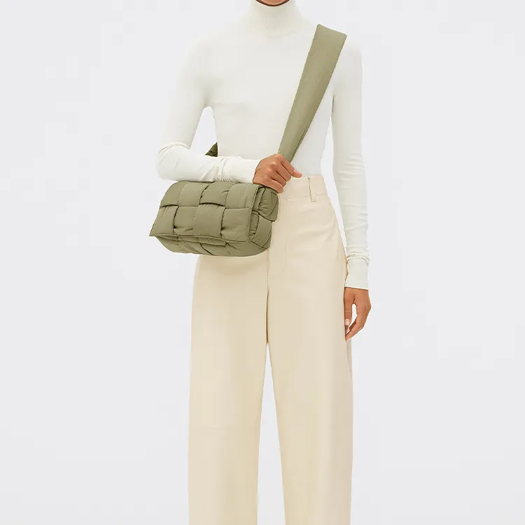 Bottega Veneta Padded Tech Cassette Travertine-4