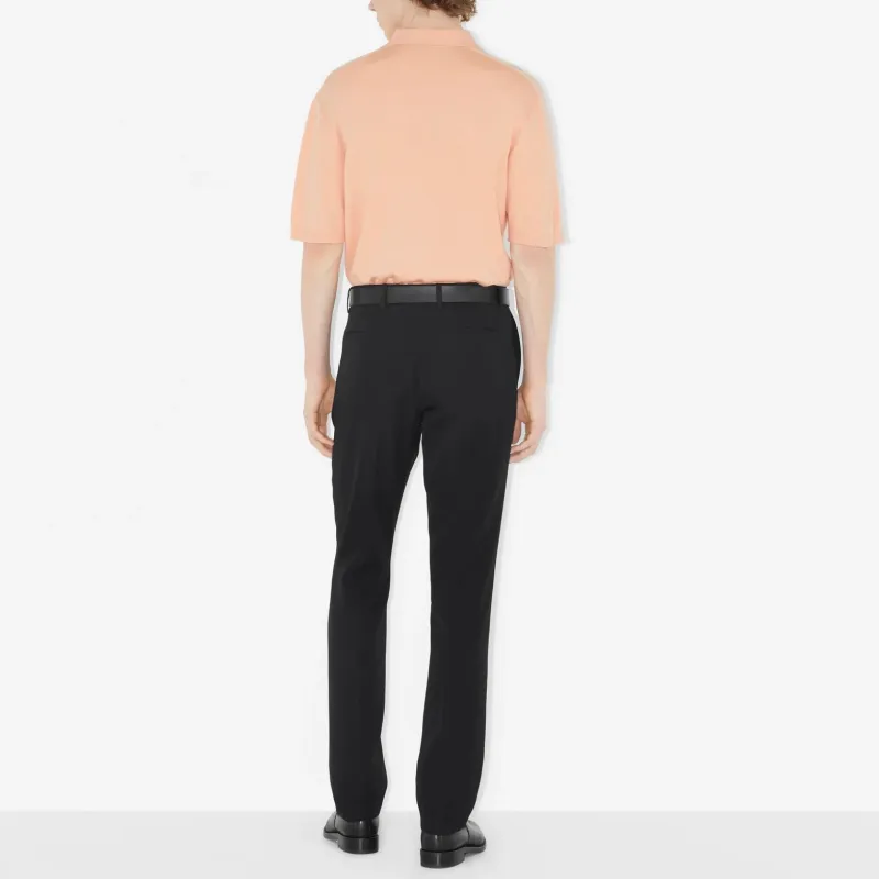Burberry SS23 Polo Shirt Men's Peach Pink-2