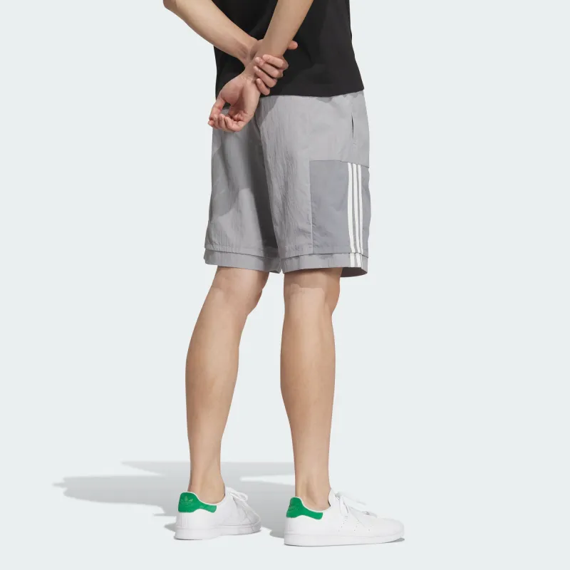 Adidas Originals Casual Shorts Men Aluminum Gray-2