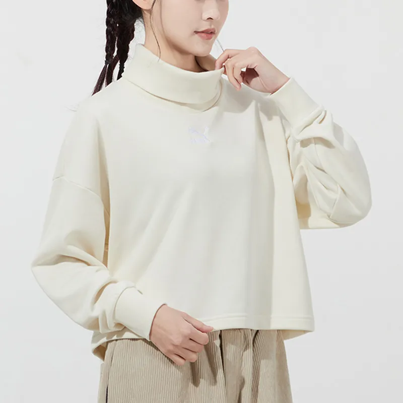 PUMA CLASSICS Sweatshirts Women's Ivory White-4