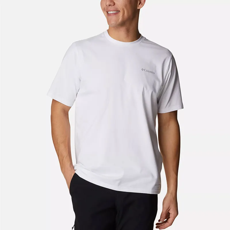Columbia T Shirts Men White-2