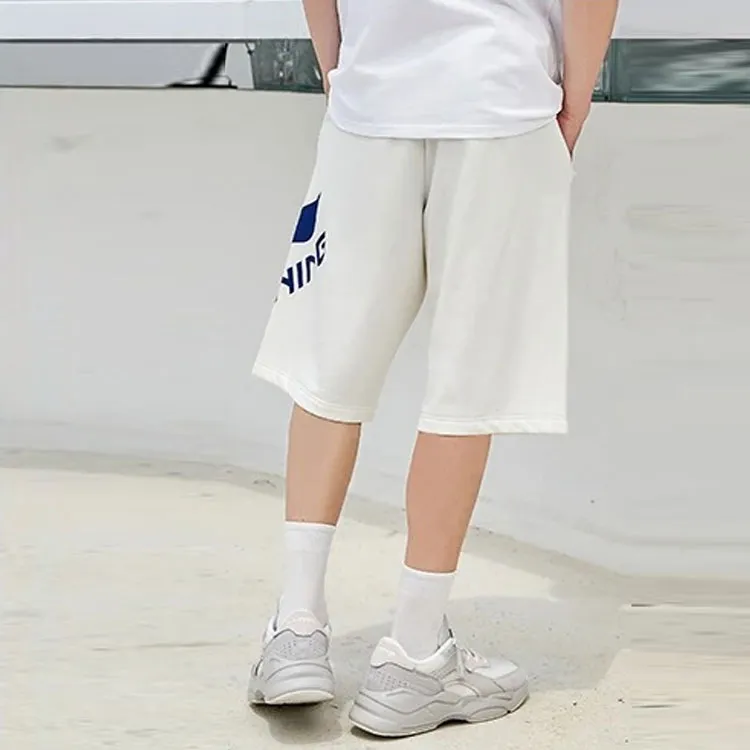 LiNing Sports Shorts Men's Mist White-4