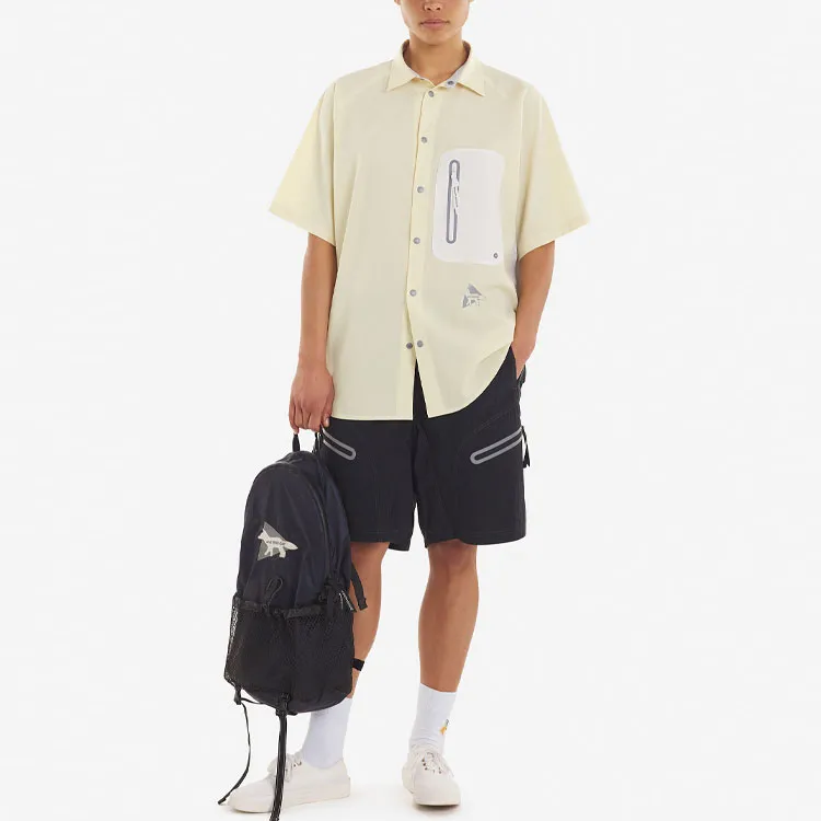 And Wander Short sleeve Button fastening Shirt-2