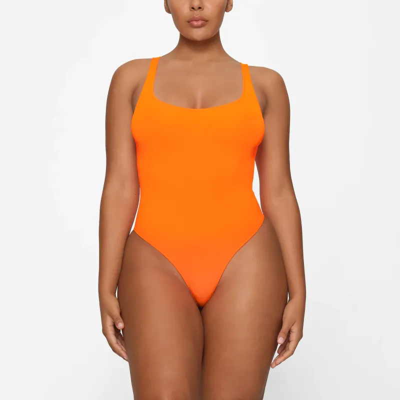 Skims Bodysuits Women's Orange-1