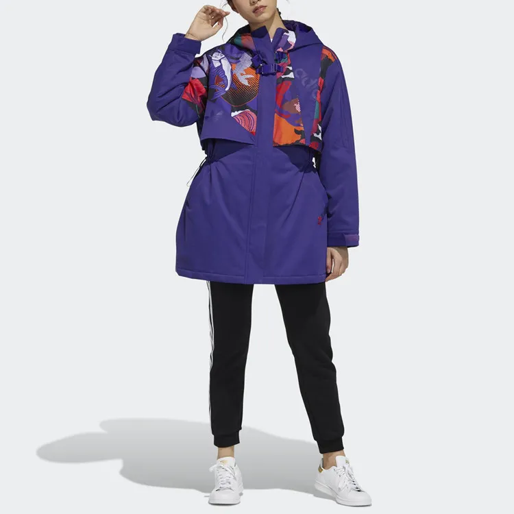 Adidas Women's Chinese Year Parka Purple-1