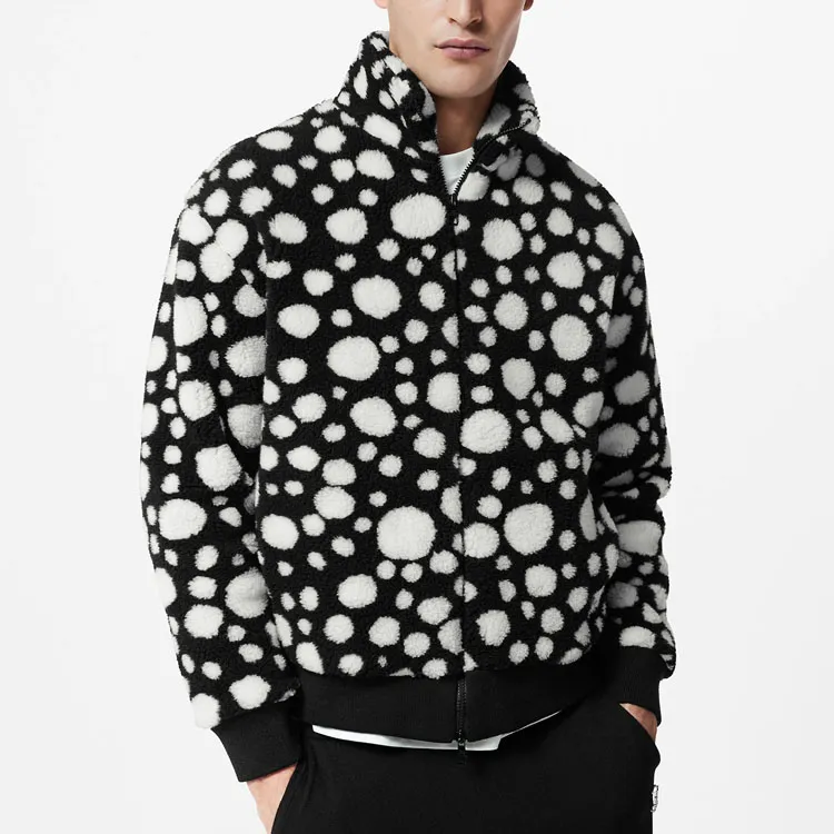 LOUIS VUITTON X Yayoi Kusama Infinity Dots Fleece Blouson-2