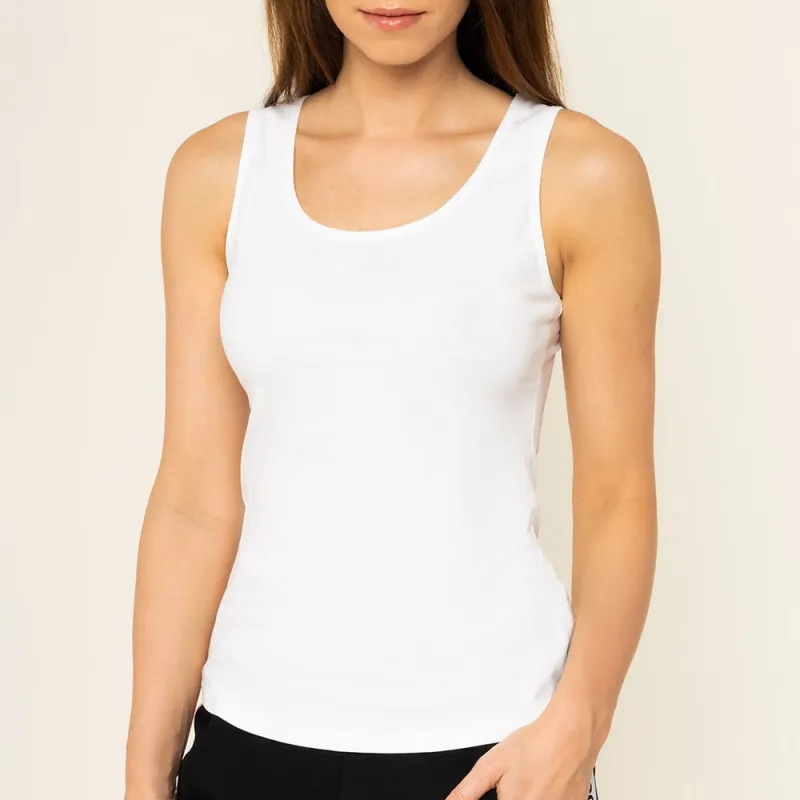 MOSCHINO Sleeveless Sports Shirts Women's White-1