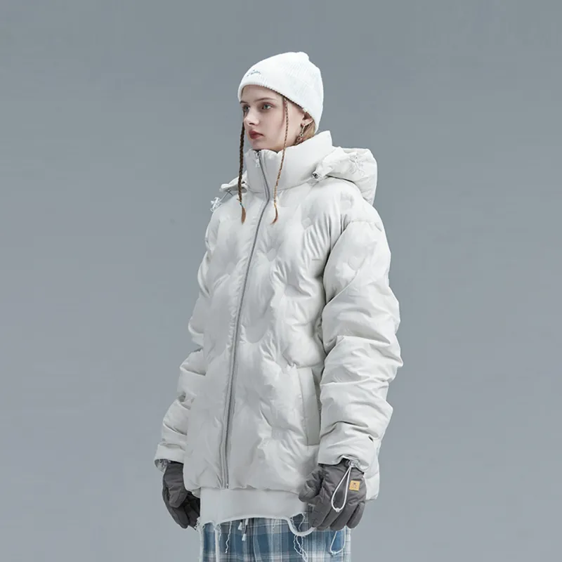 Guuka Puffer Jacket Unisex Ecru-7