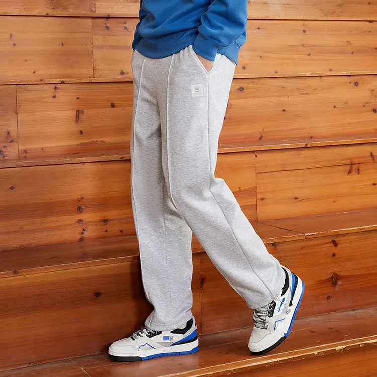 LiNing Badfive Casual Pants Men's Gray-3