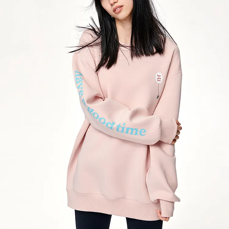 FILA Have A Good Time Collection Sweatshirts Unisex Octopus Pink-3