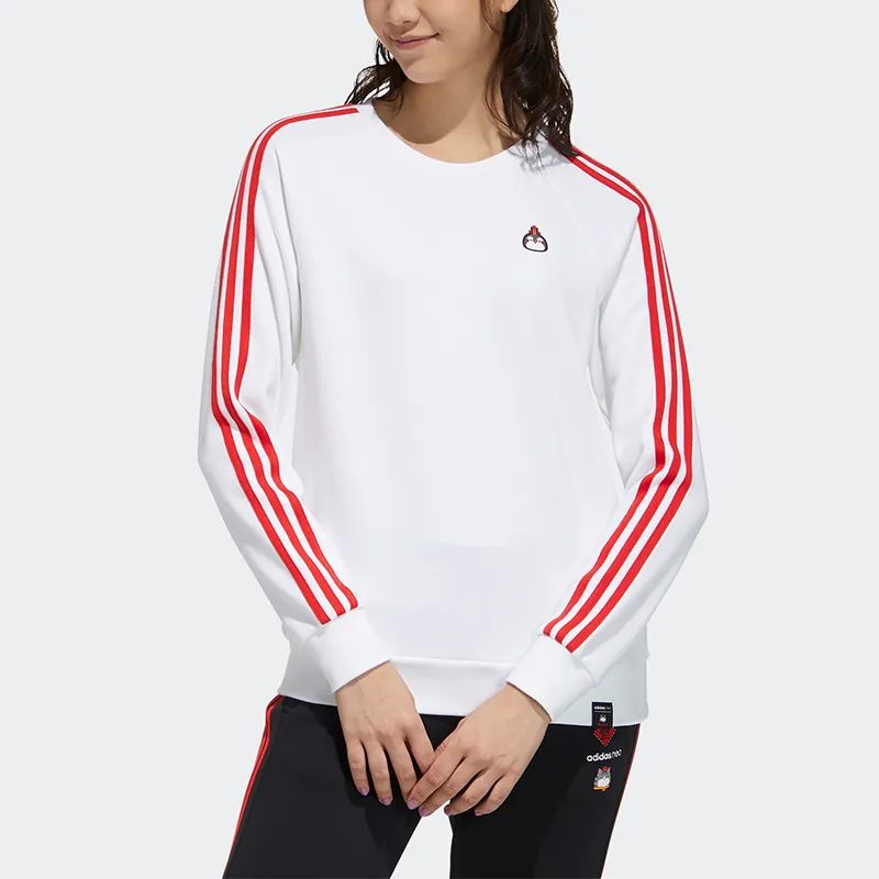 My King Mansleep X Adidas Neo Adidas Neo CNY Collection Sweatshirts Women's White-2