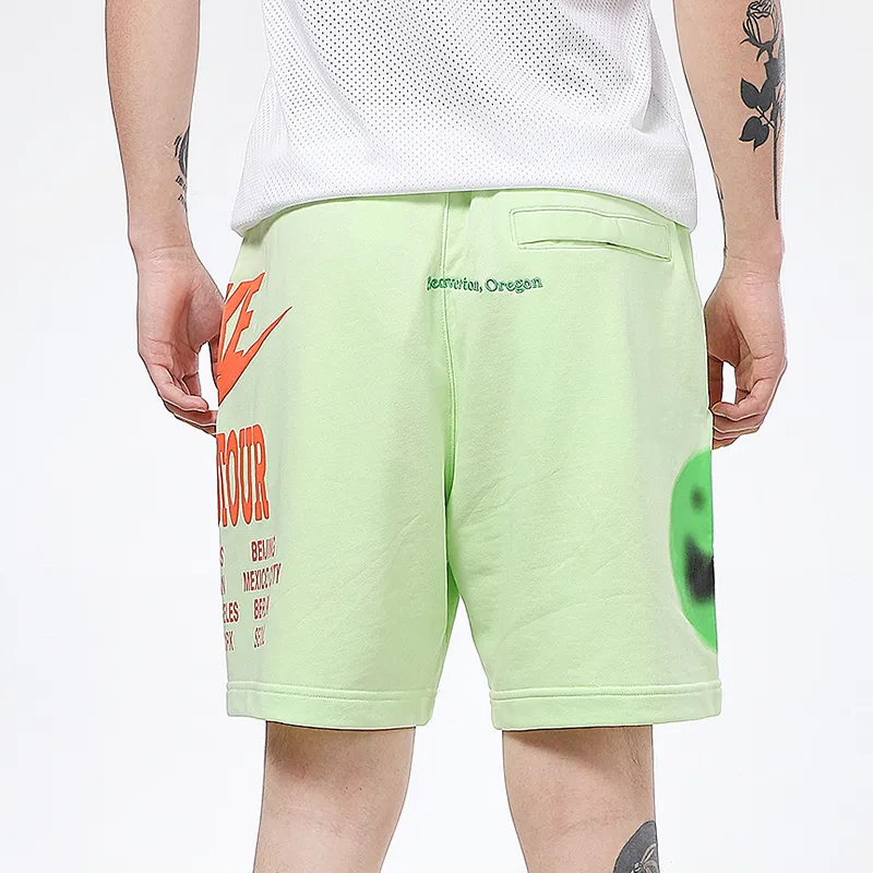 Nike Sports Shorts Men Green-3