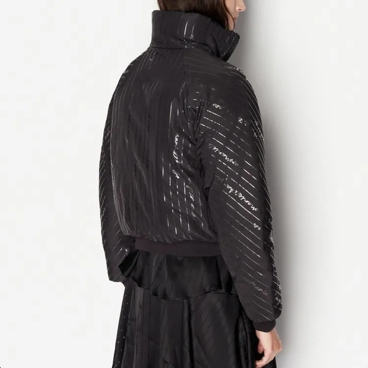 ARMANI EXCHANGE Puffer Jackets Women's Black-2