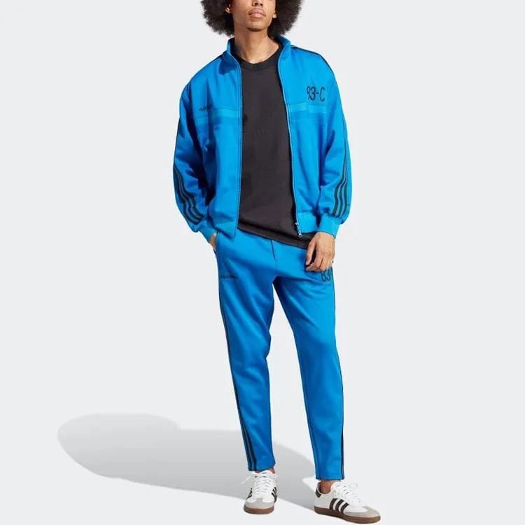 Adidas Originals Knitted Sweatpants Men's Bright Blue-1