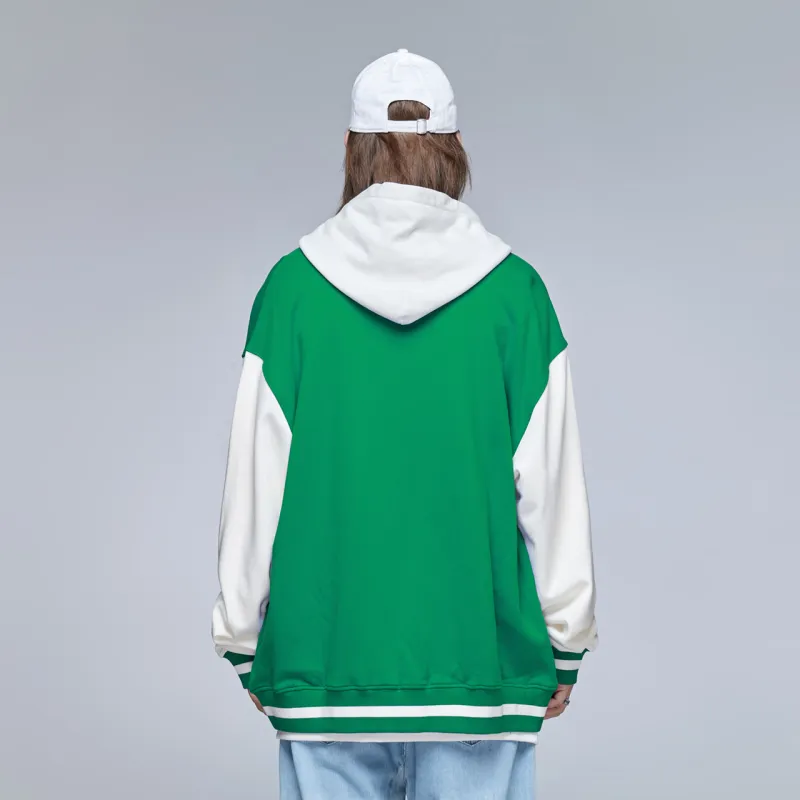 Guuka Baseball Jerseys Unisex Candy Green-5